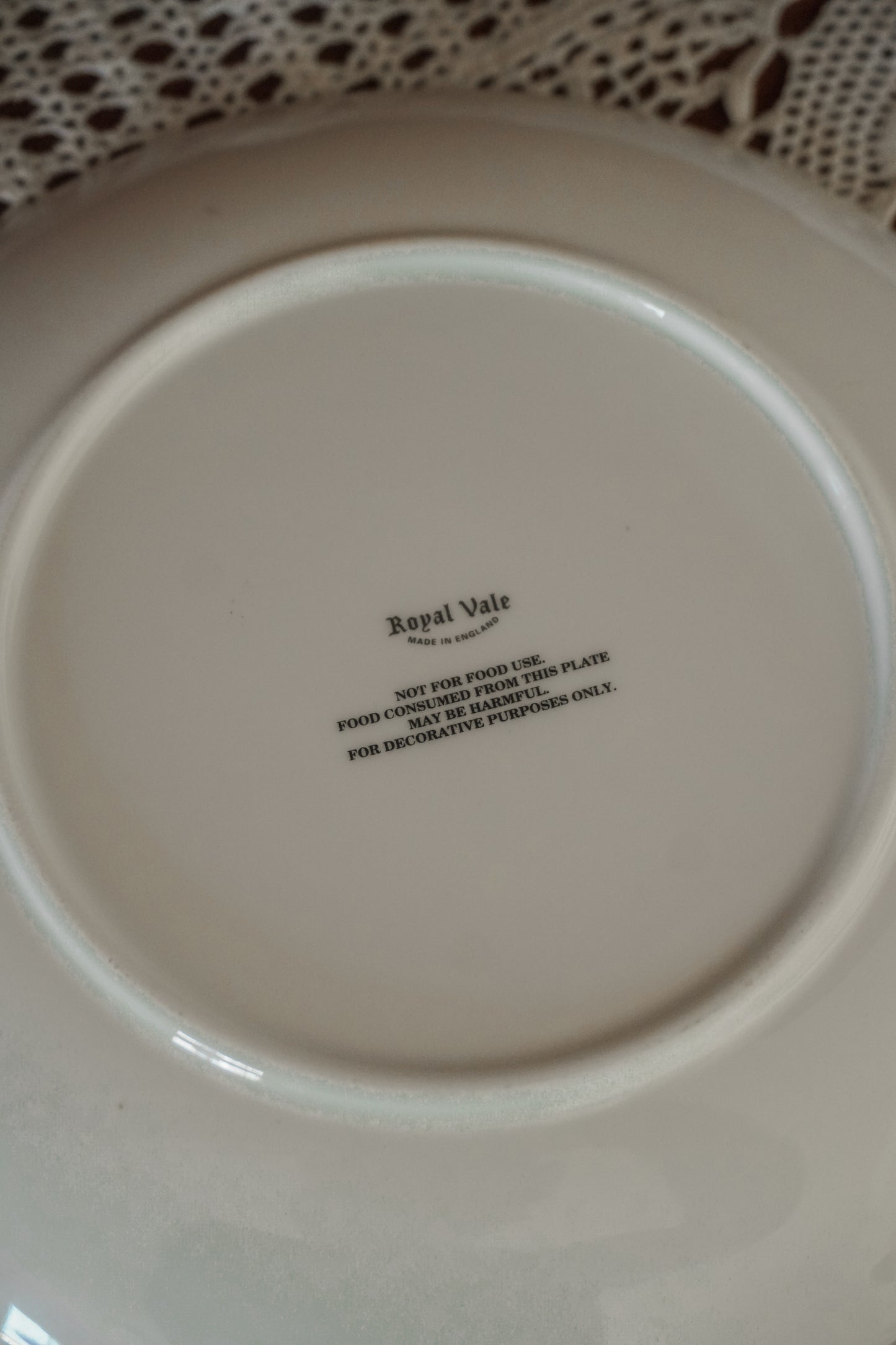 Mare and Foal Vintage Display Plate