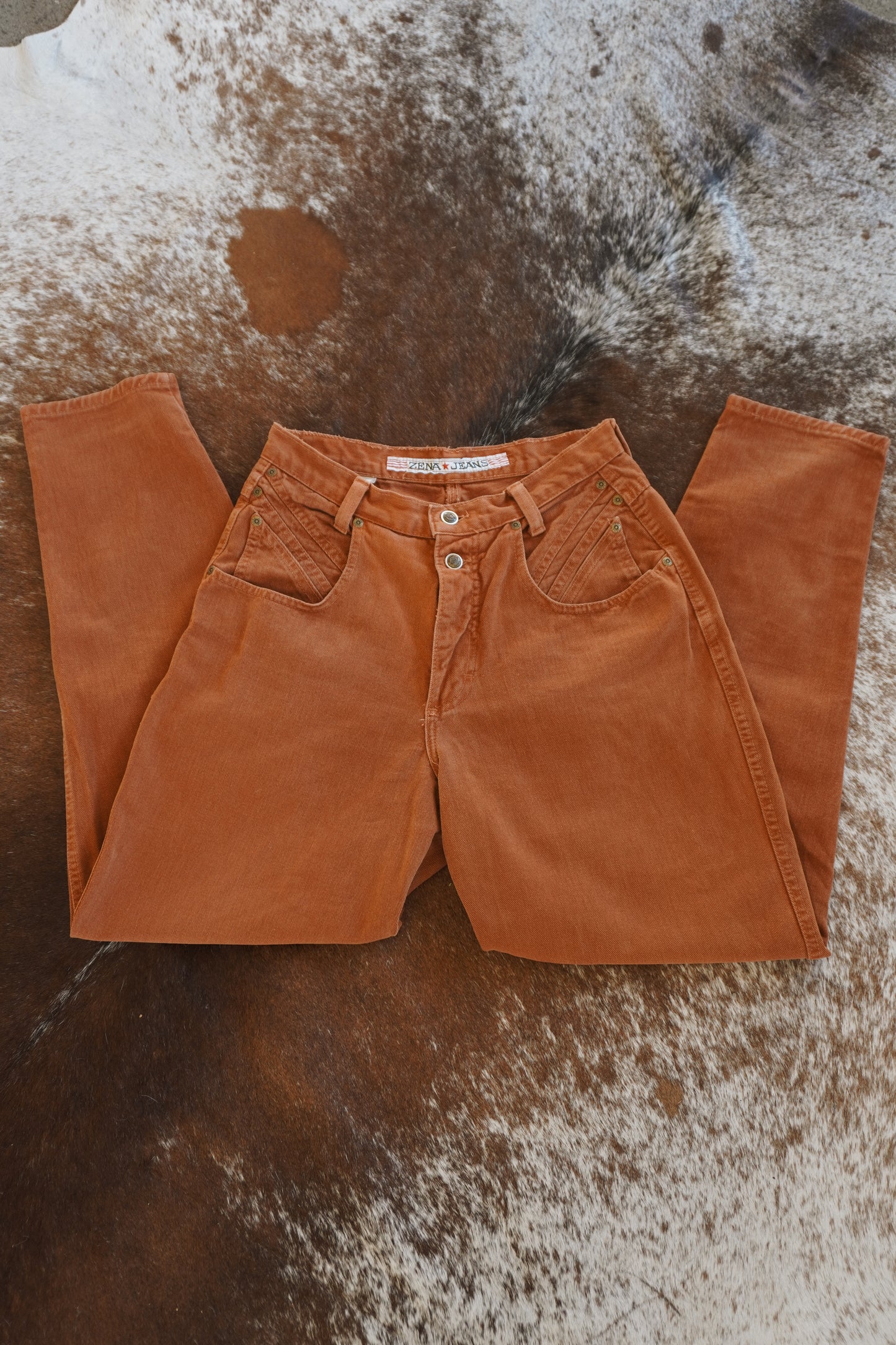 Tan Zena Denim