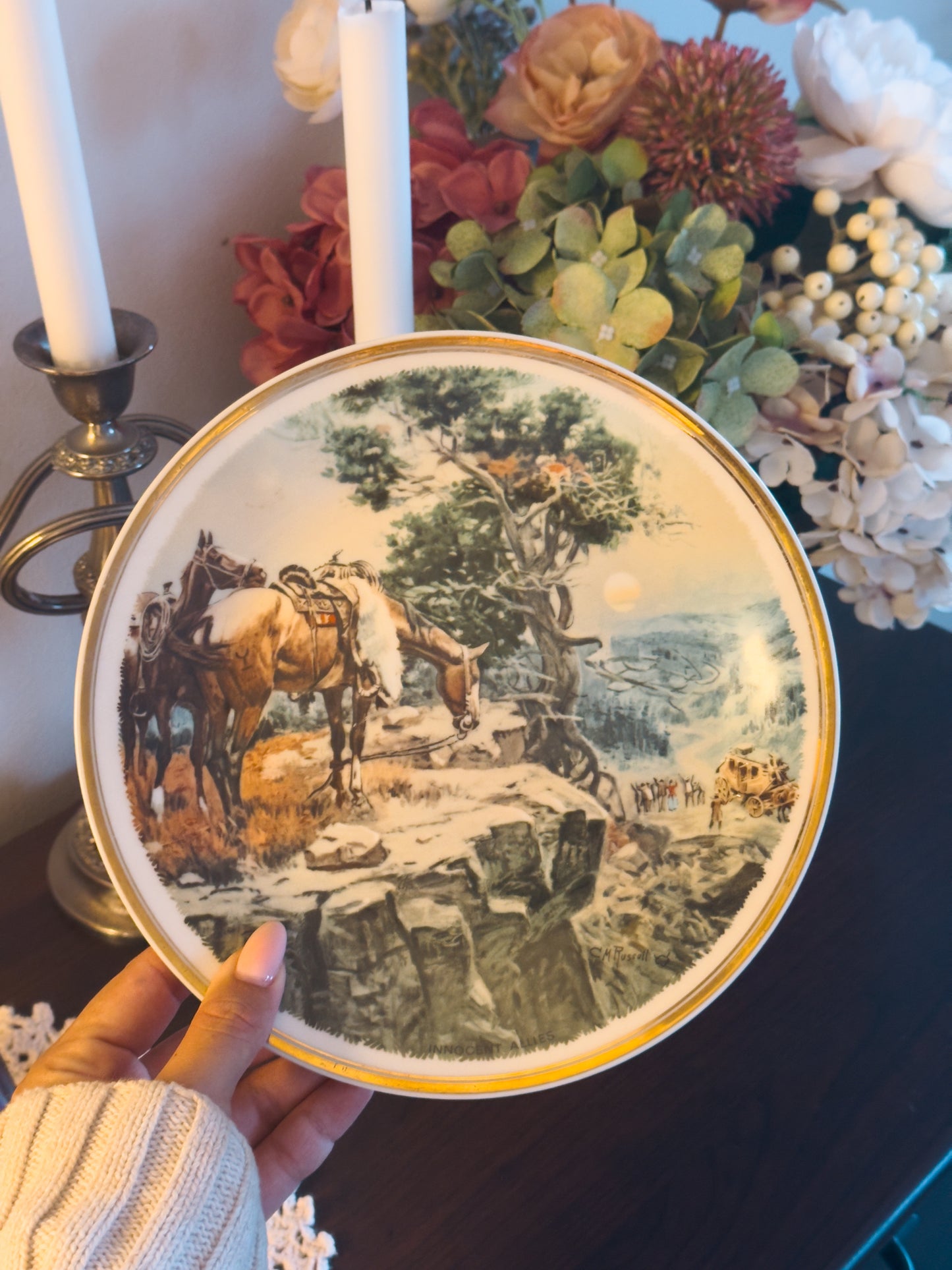 Vintage Bushranger Ambush Display Plate