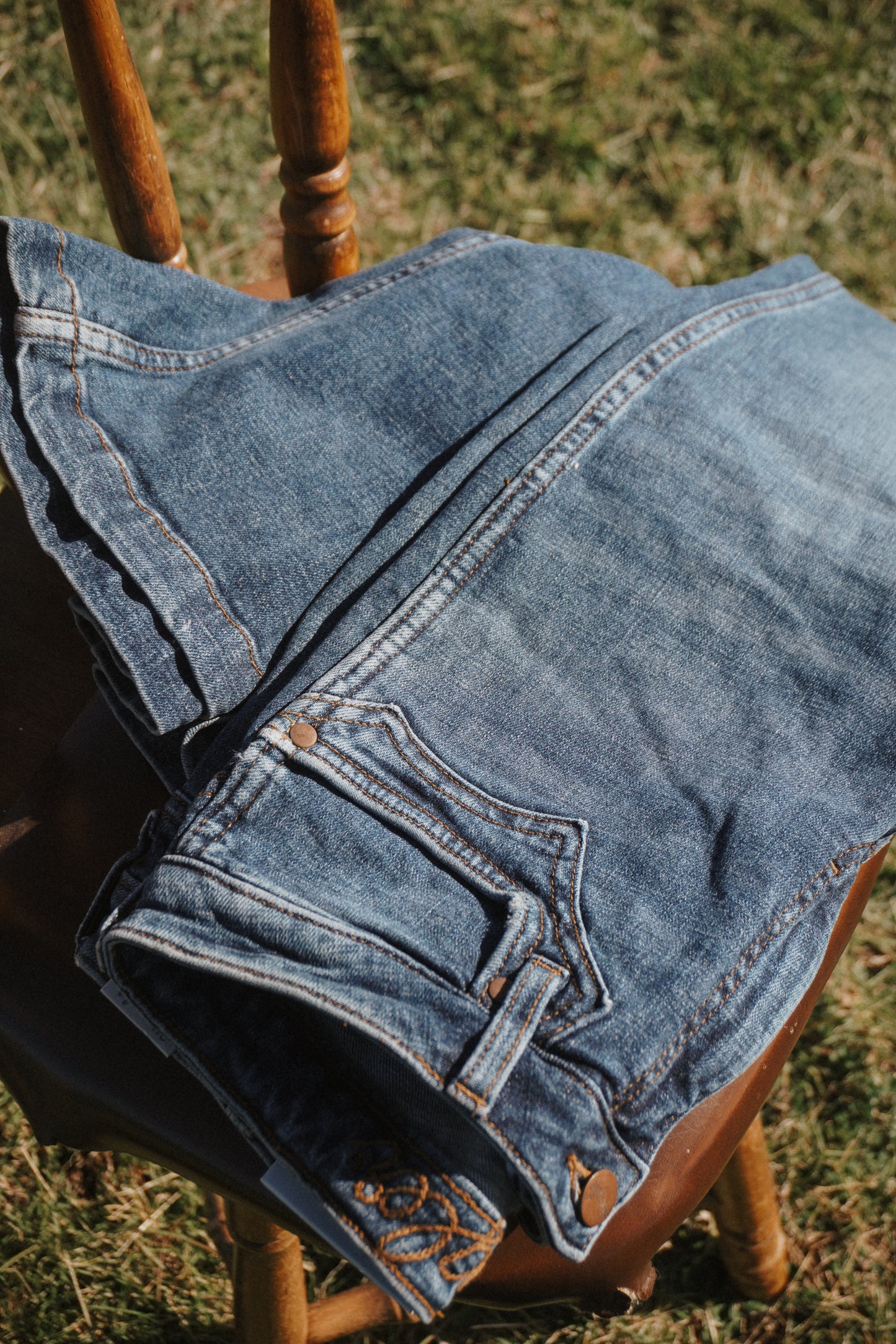 Wrangler Blue Bellbottoms