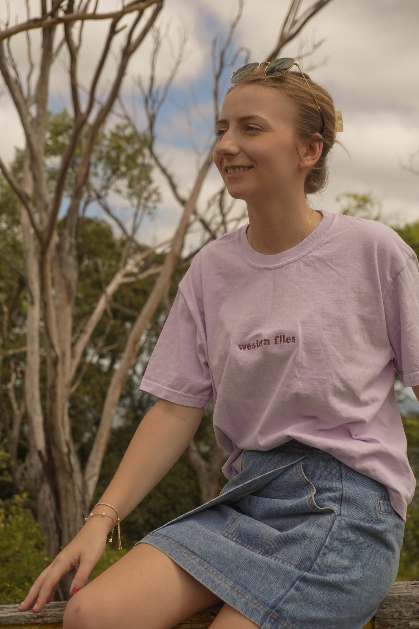 Branded Lilac T-Shirt
