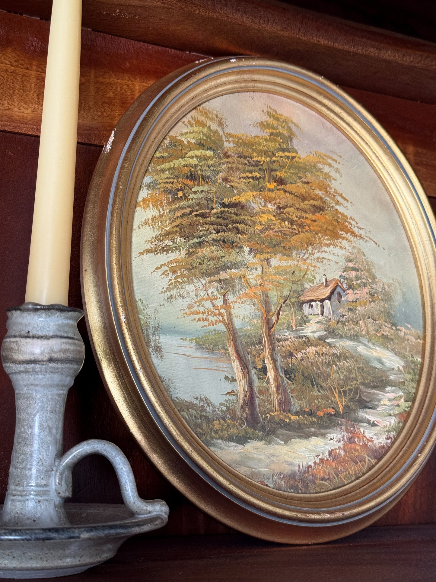 Cottage Oil Painting