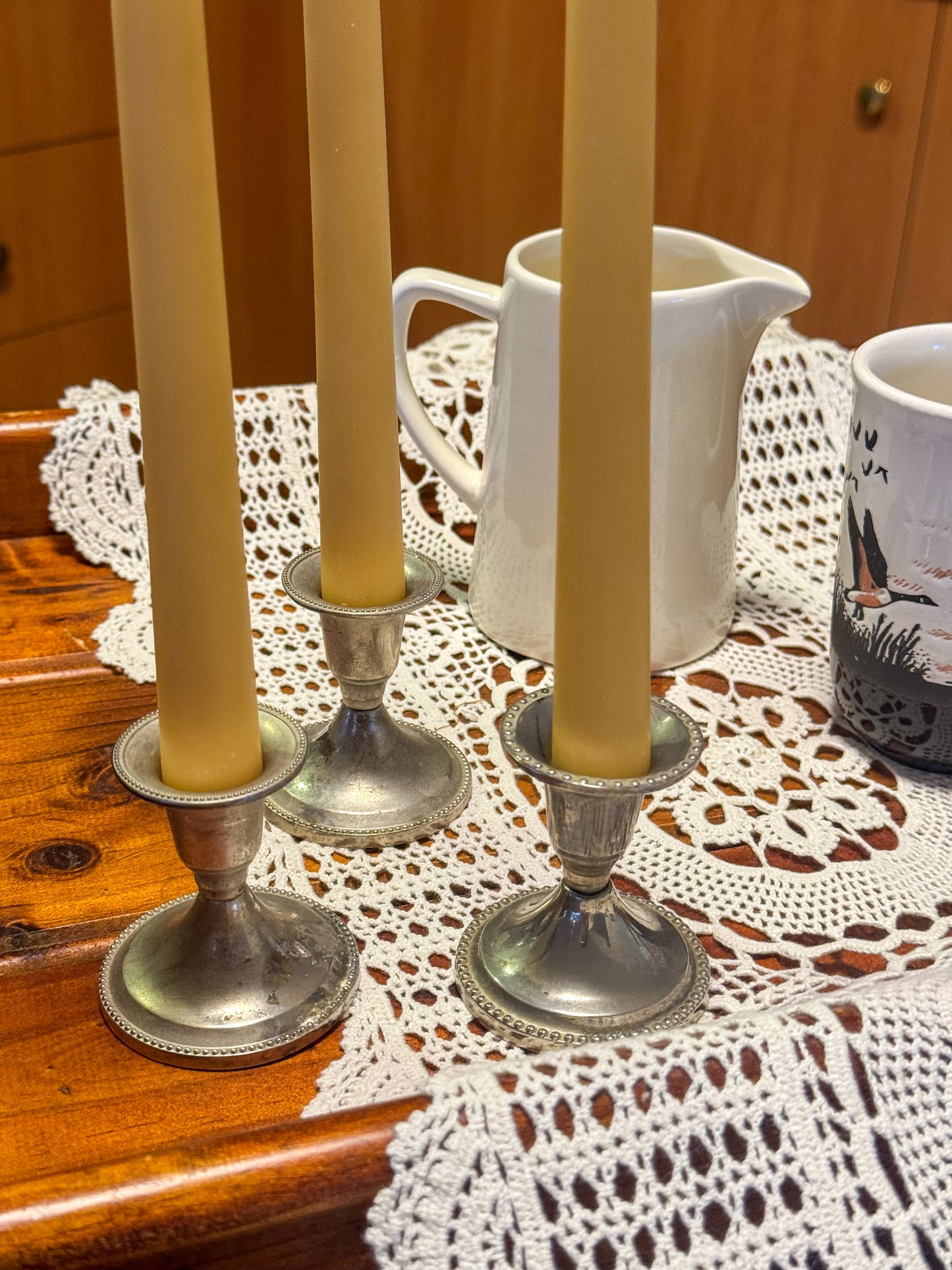 Silver Candelabra Set