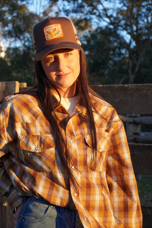 Duke Check Pearlsnap Vintage