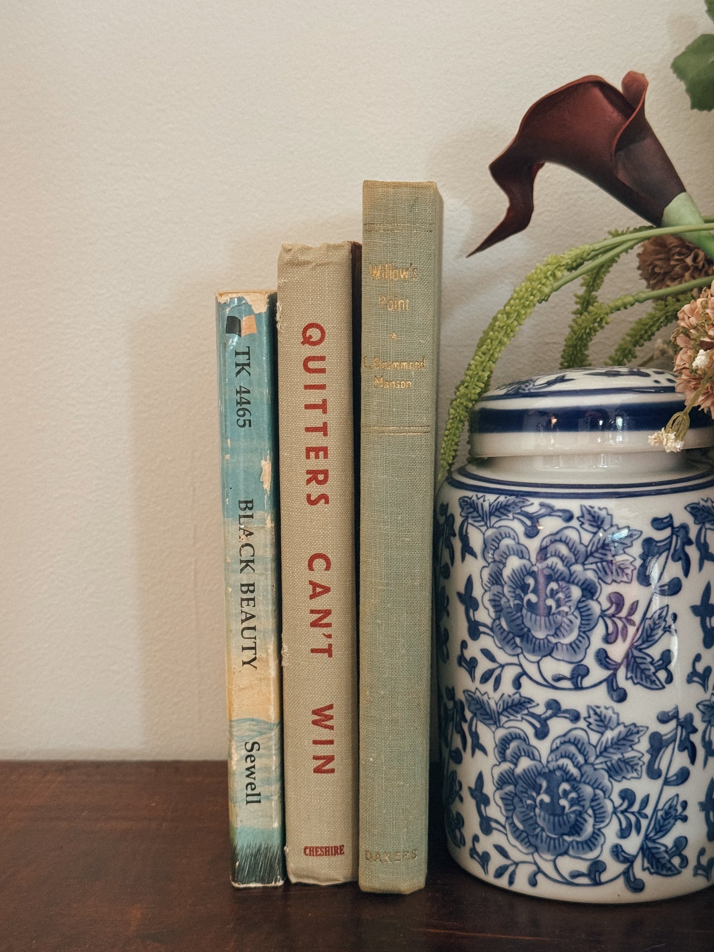 Vintage Western Book Stack
