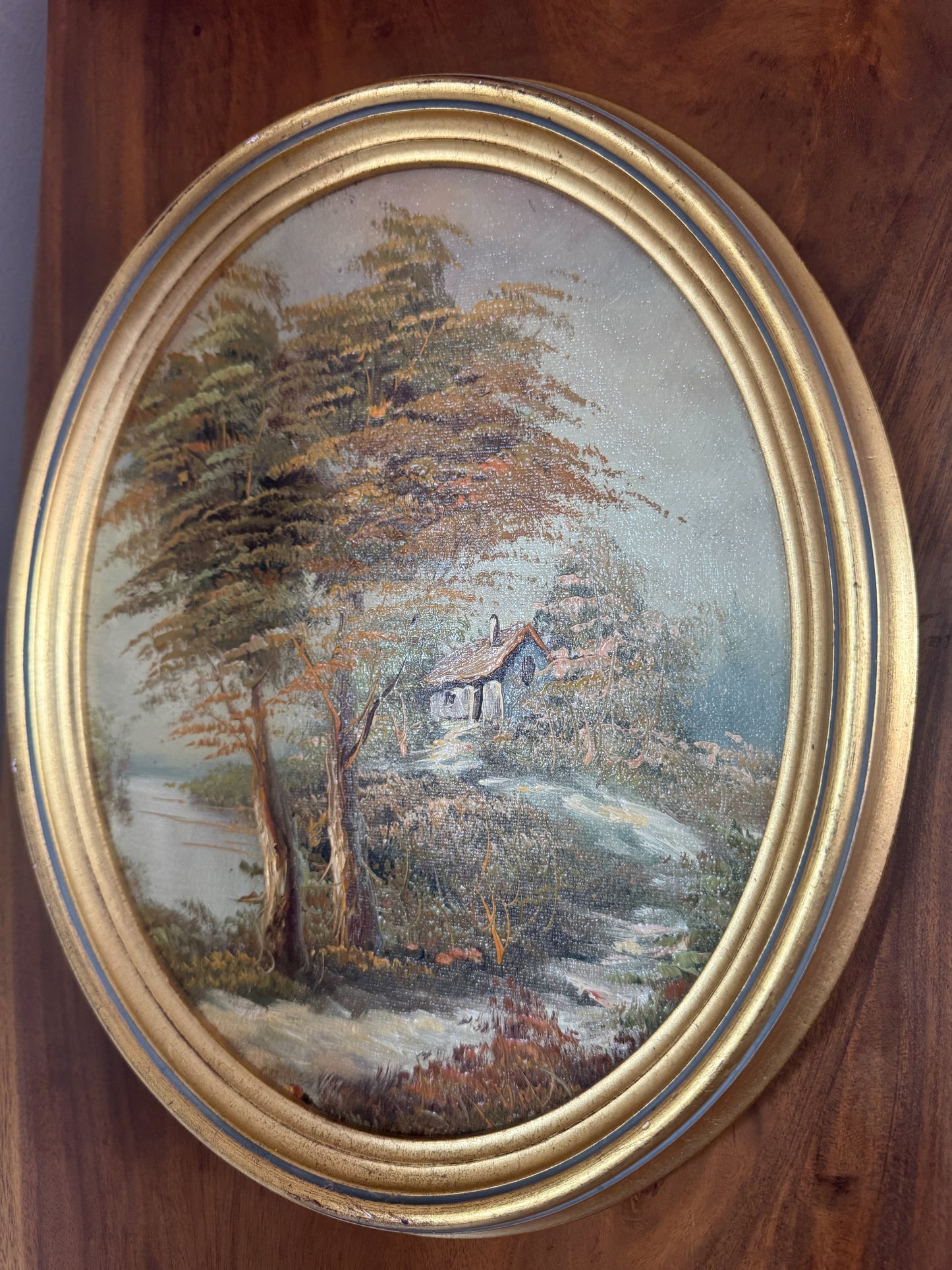 Cottage Oil Painting