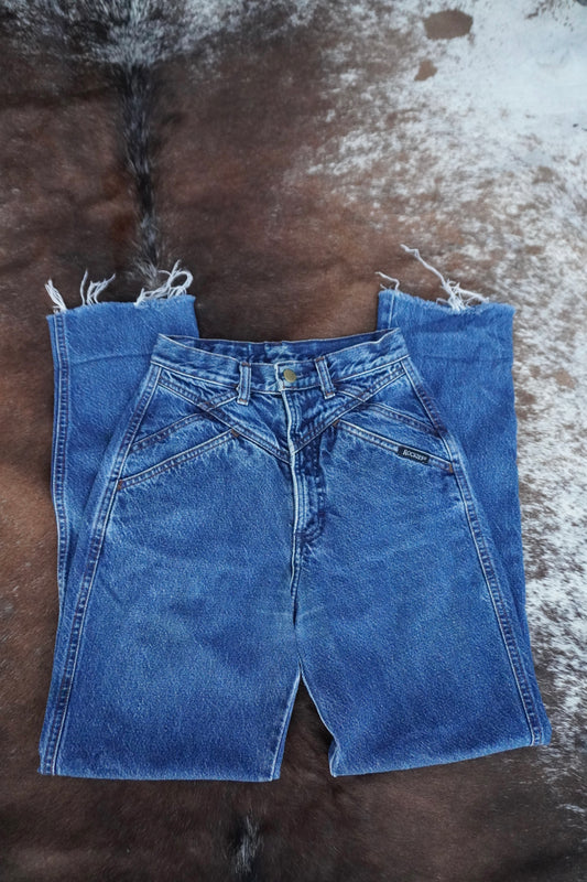 Blue Rockies Ripped Cuff