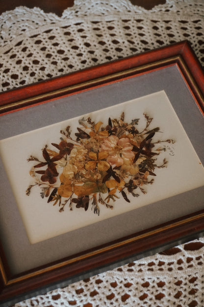 Dried Floral Frame