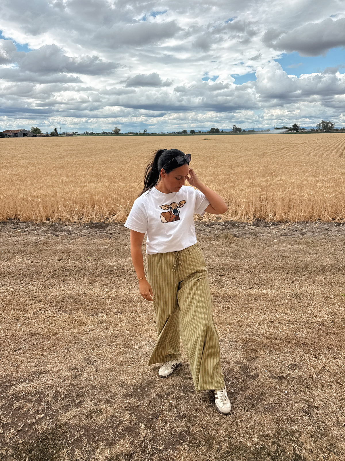 Baby Brahman Shirt - White