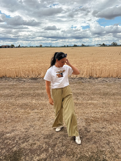 Baby Brahman Shirt - White