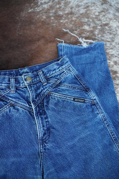 Blue Rockies Ripped Cuff