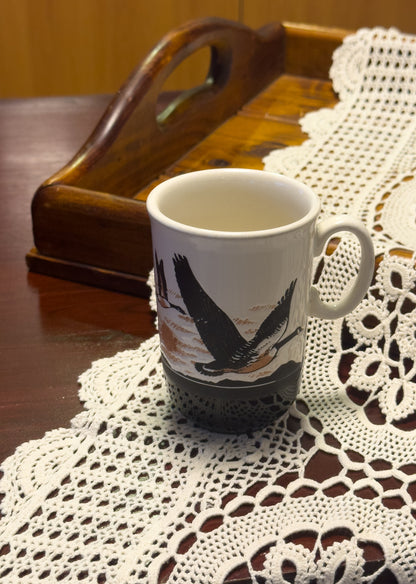 Vintage Avian Canadian Geese Mug
