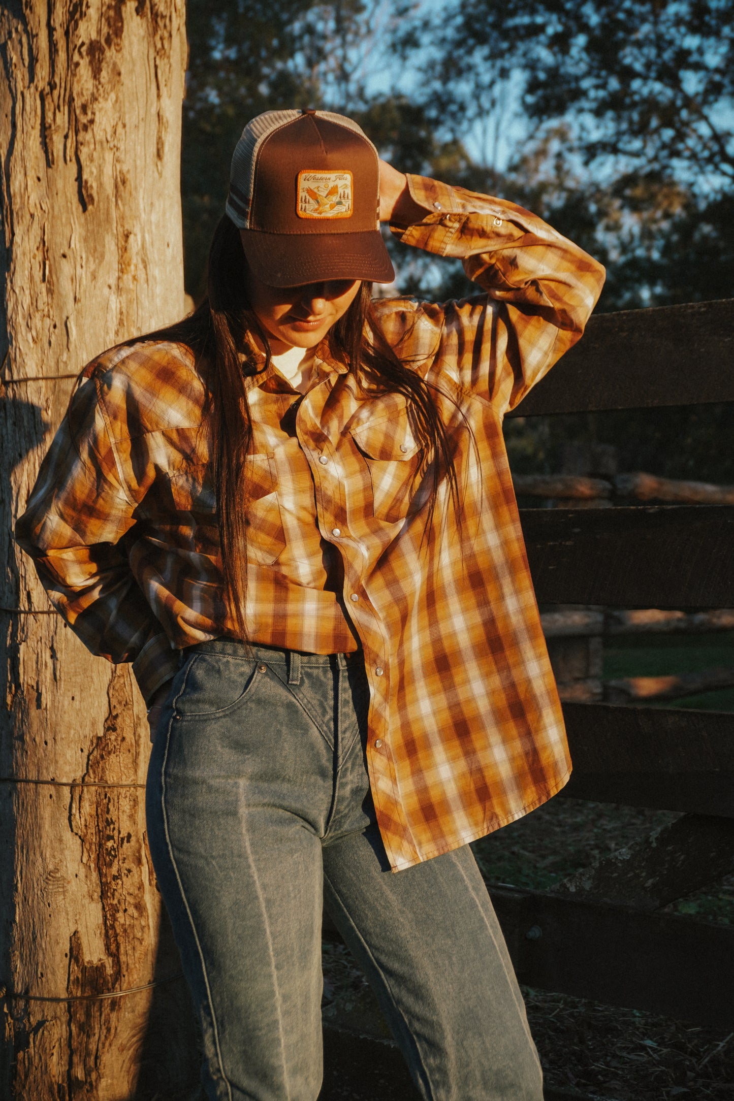 Duke Check Pearlsnap Vintage
