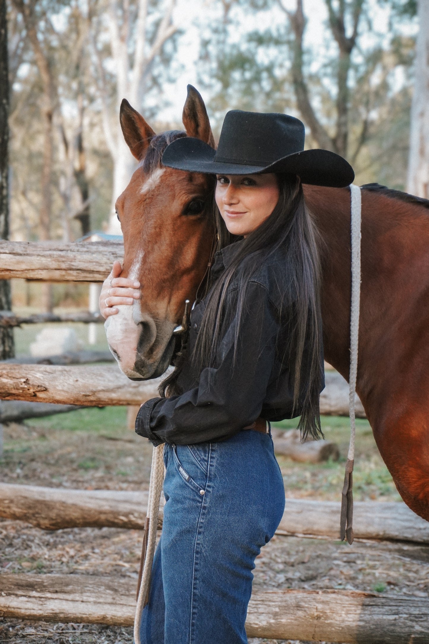 Wrangler Black Pearlsnap Vintage