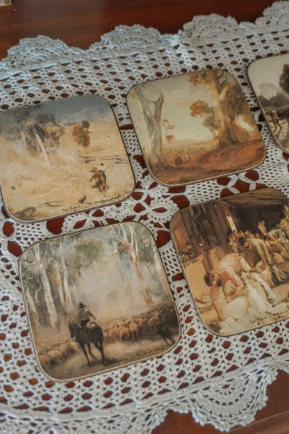 Station Farm Life Coasters