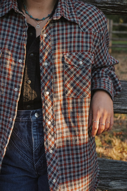 Quilted Wrangler Pearlsnap Vintage Jacket
