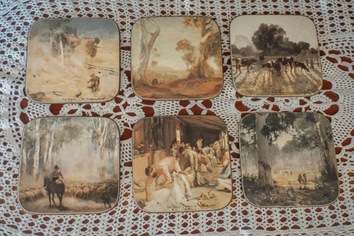 Station Farm Life Coasters