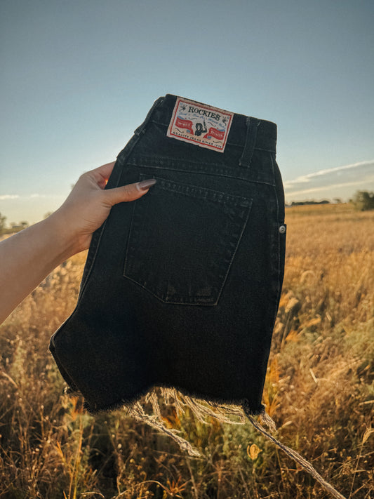 Black Rockies Shorts