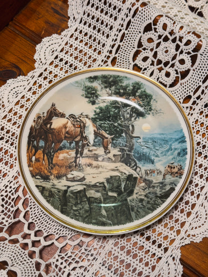 Vintage Bushranger Ambush Display Plate